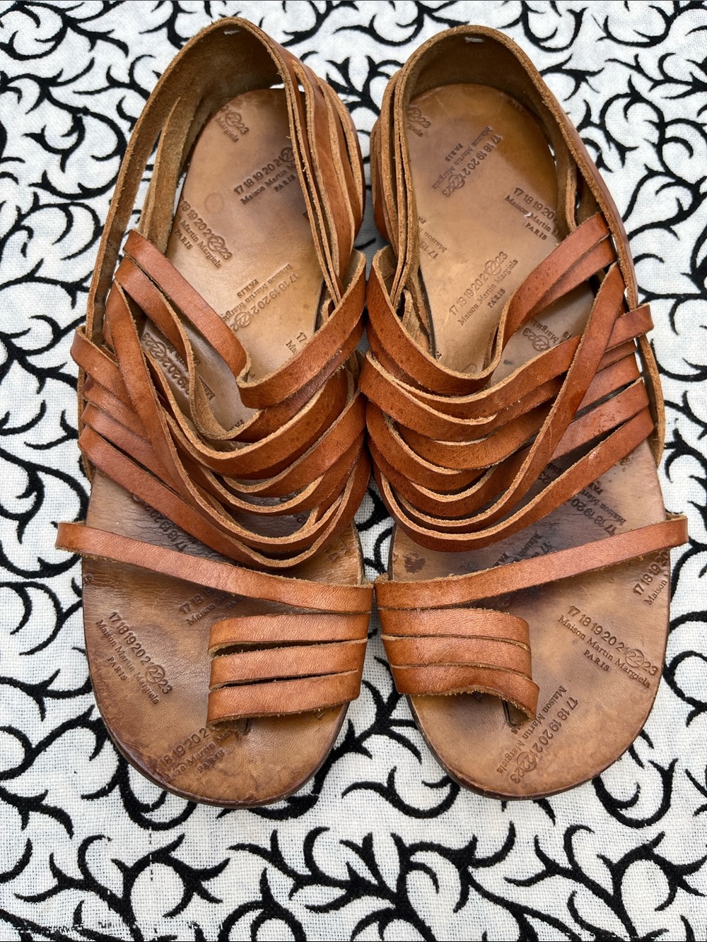 Leather Straps Sandals